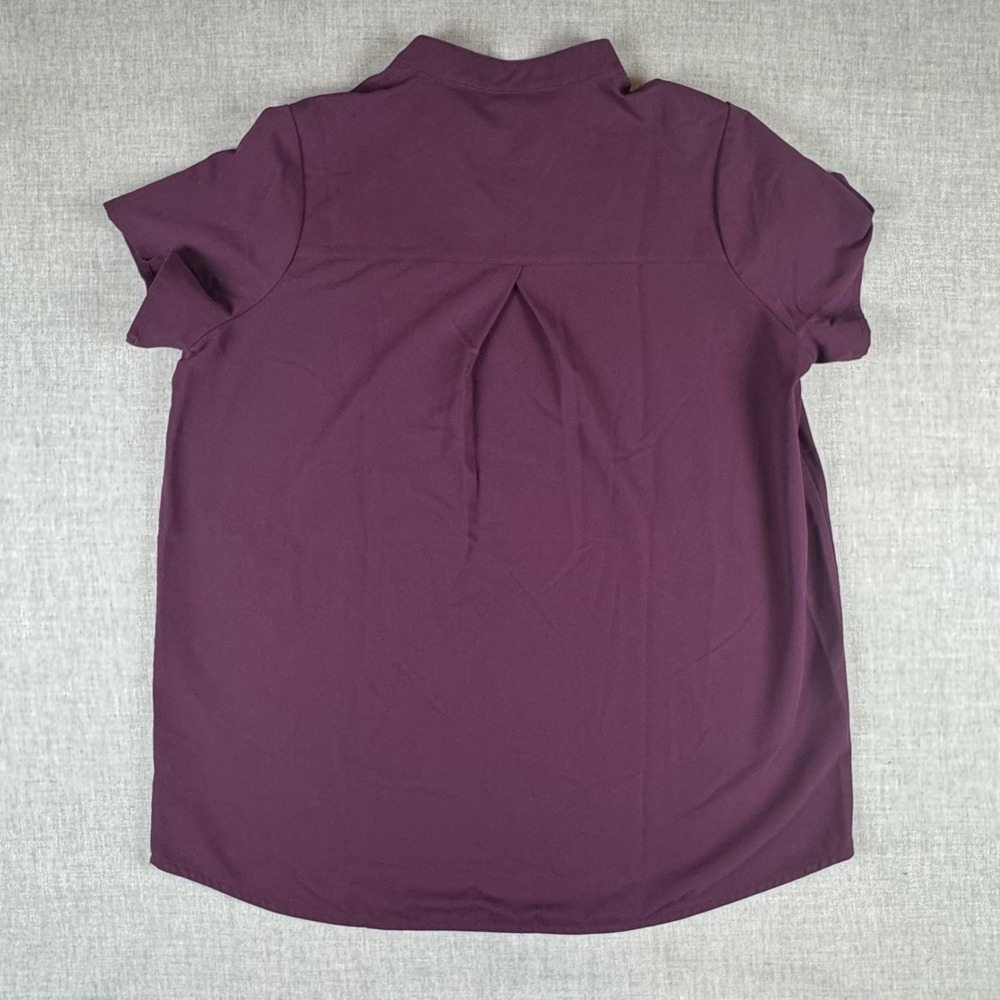 FIGS Maternity Scrub Set Womens Large Purple Jogger Pants Top Pockets Workwear - Picture 3 of 16